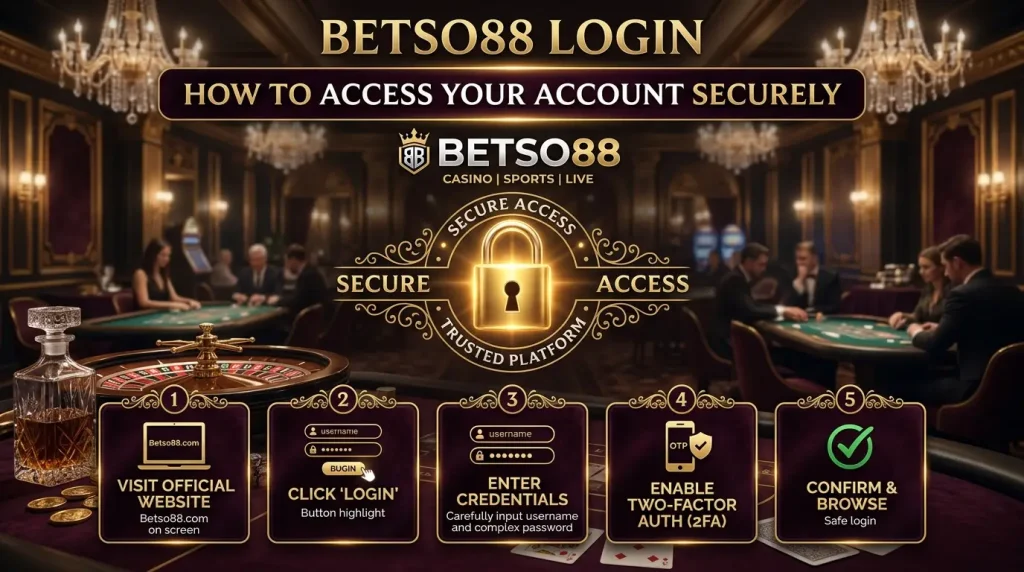 Betso88 Login_ How to Access Your Account Securely