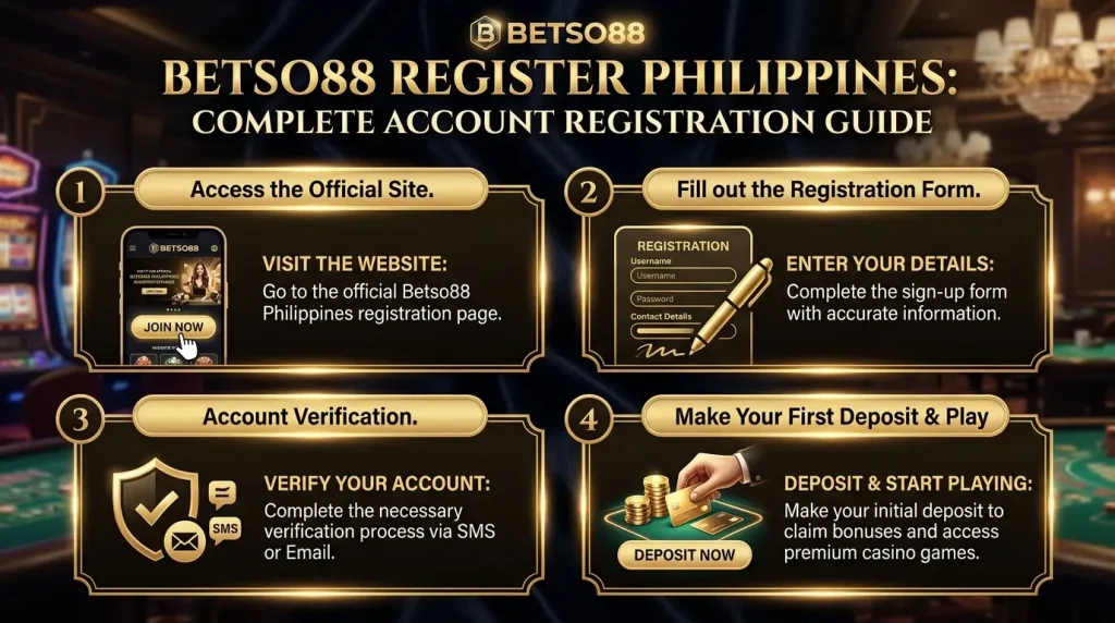 Betso88 Register Philippines_ Complete Account Registration Guide
